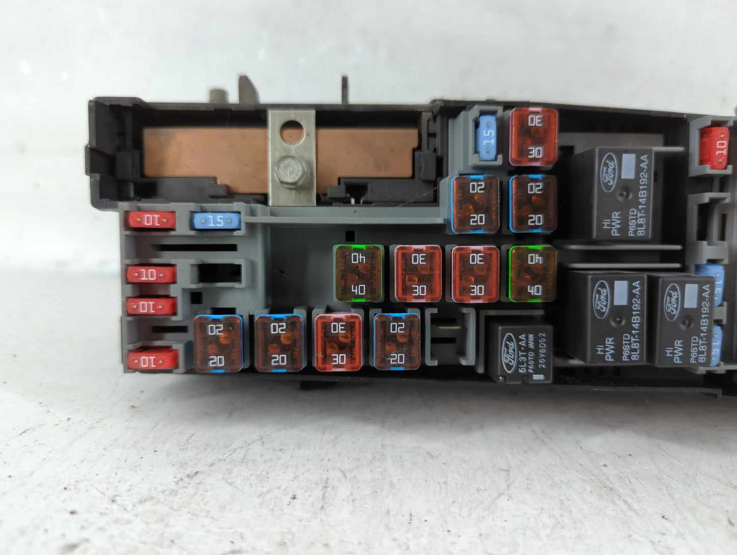 2008-2011 Ford Focus Fusebox Fuse Box Panel Relay Module P/N:8S4T-14A003AC Fits Fits 2008 2009 2010 2011 OEM Used Auto Parts