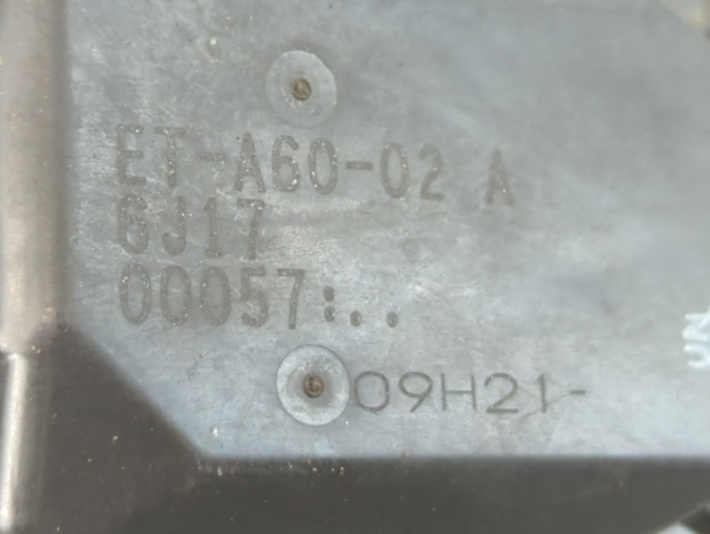 2008-2011 Ford Focus Throttle Body P/N:ET-A60-02 A Fits Fits 2008 2009 2010 2011 2012 2013 OEM Used Auto Parts - Oemusedauto