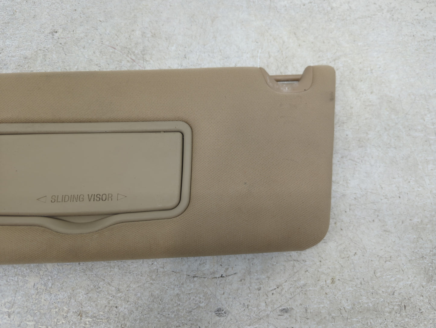 2010 Ford Ford F150 Pickup Sun Visor Shade Replacement Driver Left Mirror Fits Fits 2009 OEM Used Auto Parts - Oemusedautopa