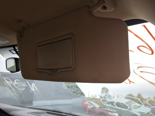 2010 Ford Ford F150 Pickup Sun Visor Shade Replacement Passenger Right Mirror Fits Fits 2009 OEM Used Auto Parts