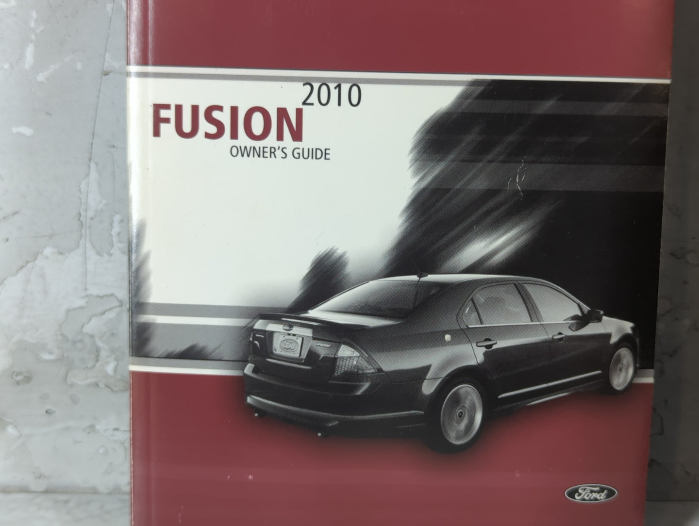 2010 Ford Fusion Owners Manual Book Guide P/N:AE5J 19A321 AA OEM Used Auto Parts - Oemusedautoparts1.com