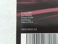 2010 Ford Fusion Owners Manual Book Guide P/N:AE5J 19A321 AA OEM Used Auto Parts - Oemusedautoparts1.com