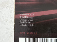 2010 Ford Fusion Owners Manual Book Guide OEM Used Auto Parts - Oemusedautoparts1.com