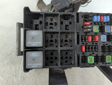 2010-2012 Ford Fusion Fusebox Fuse Box Panel Relay Module P/N:54-7146-30 Fits Fits 2010 2011 2012 OEM Used Auto Parts