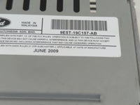 2010 Ford Fusion Radio AM FM Cd Player Receiver Replacement P/N:9E5T-19C158-AC Fits OEM Used Auto Parts - Oemusedautoparts1.