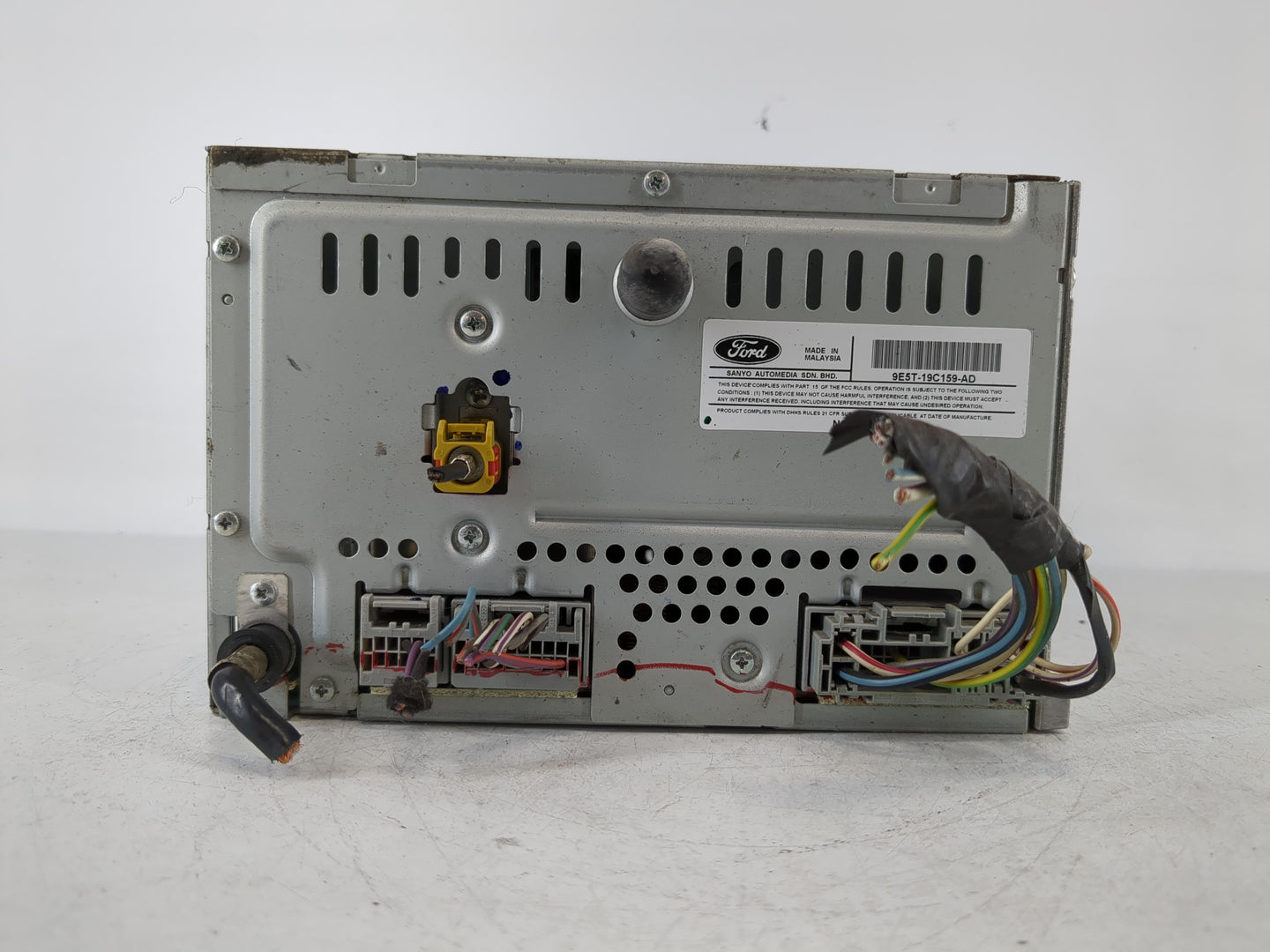 2010 Ford Fusion Radio AM FM Cd Player Receiver Replacement P/N:9E5T-19C159-AD Fits OEM Used Auto Parts - Oemusedautoparts1.