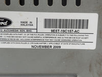 2010 Ford Fusion Radio AM FM Cd Player Receiver Replacement P/N:9E5T-19C157-AC Fits OEM Used Auto Parts - Oemusedautoparts1.