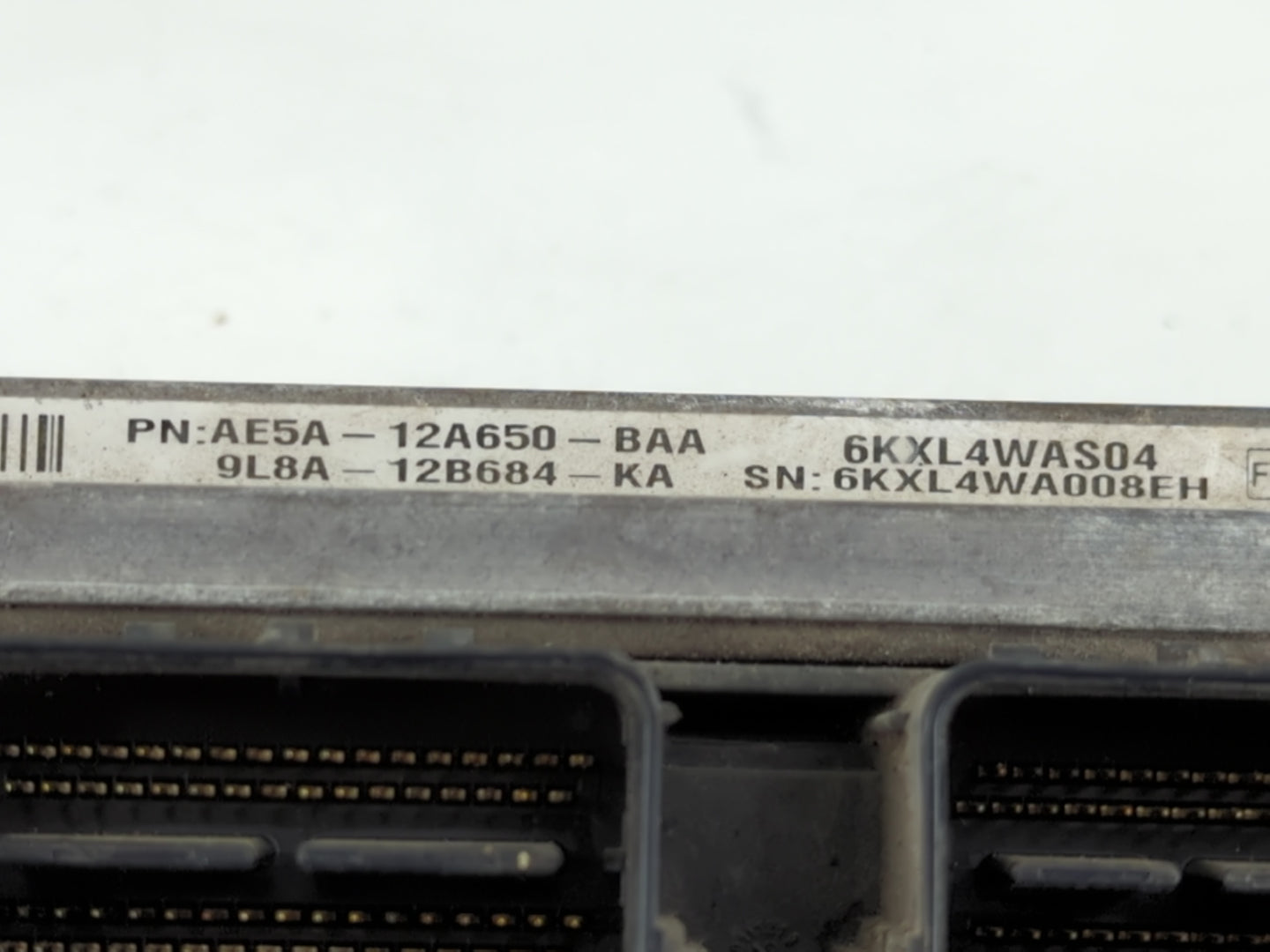 2010 Ford Fusion PCM Engine Control Computer ECU ECM PCU OEM P/N:AE5A-12A650-BAA Fits OEM Used Auto Parts - Oemusedautoparts