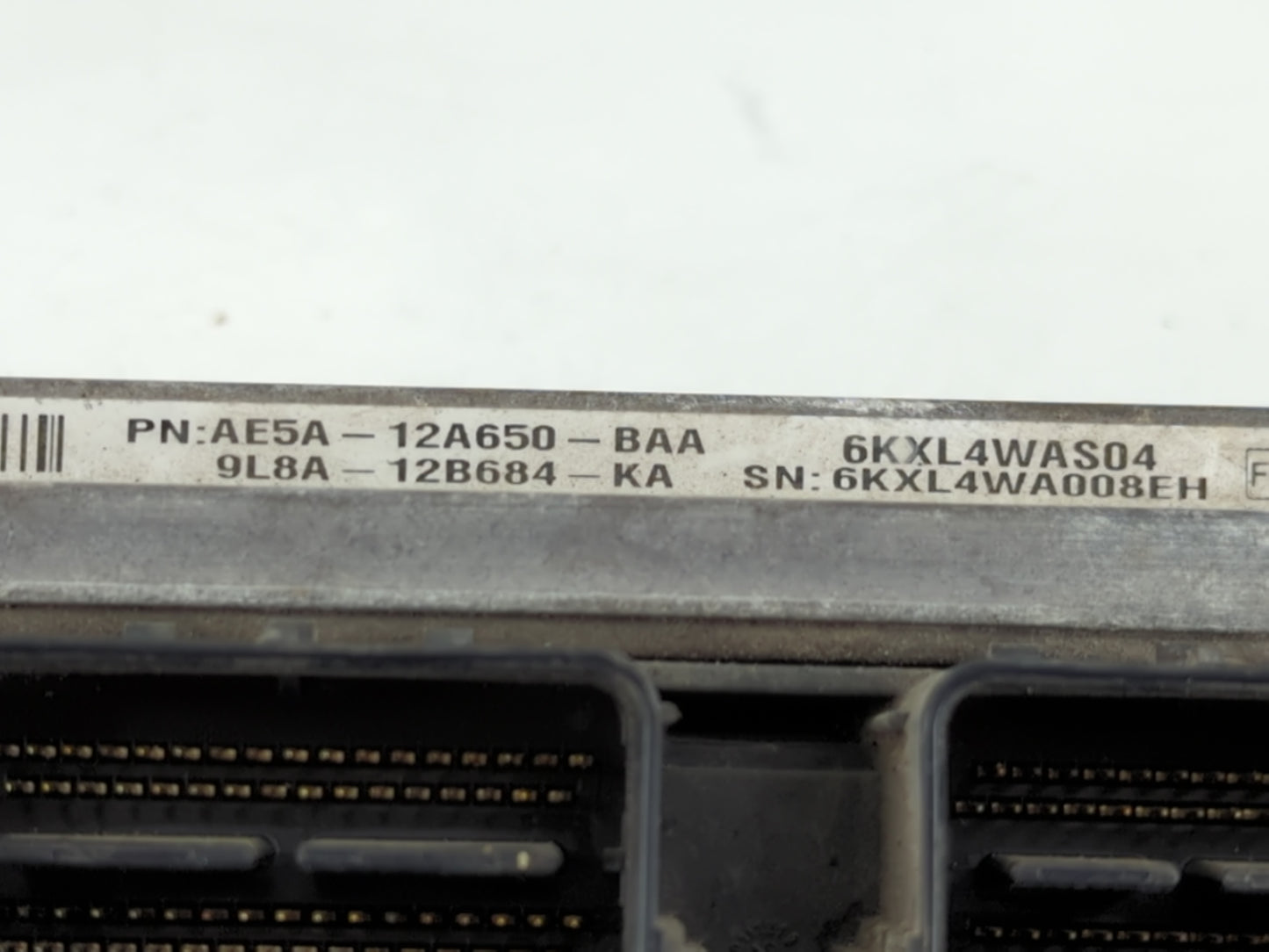 2010 Ford Fusion PCM Engine Control Computer ECU ECM PCU OEM P/N:AE5A-12A650-BAA Fits OEM Used Auto Parts - Oemusedautoparts