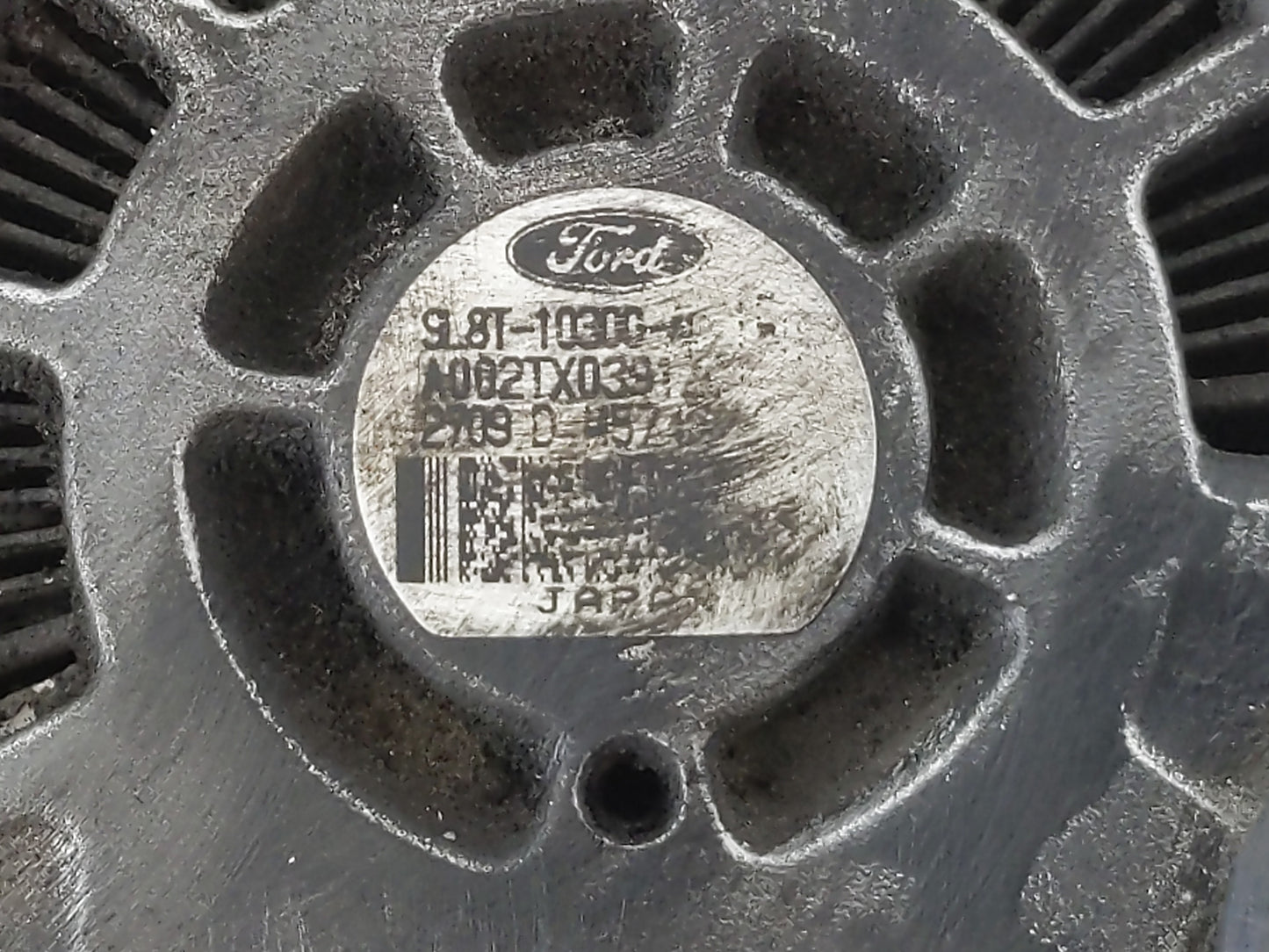 2010-2012 Ford Fusion Alternator Replacement Generator Charging Assembly Engine OEM P/N:9L8T-10300-A Fits Fits 2009 2010 201