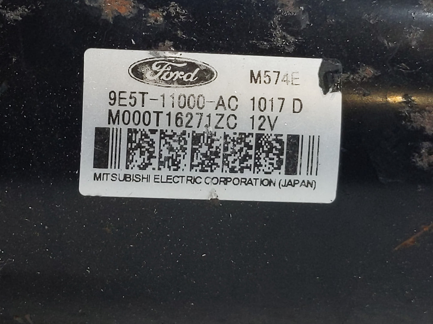 2010-2012 Ford Fusion Car Starter Motor Solenoid OEM P/N:9E5T-11000-AC Fits Fits 2010 2011 2012 OEM Used Auto Parts - Oemuse