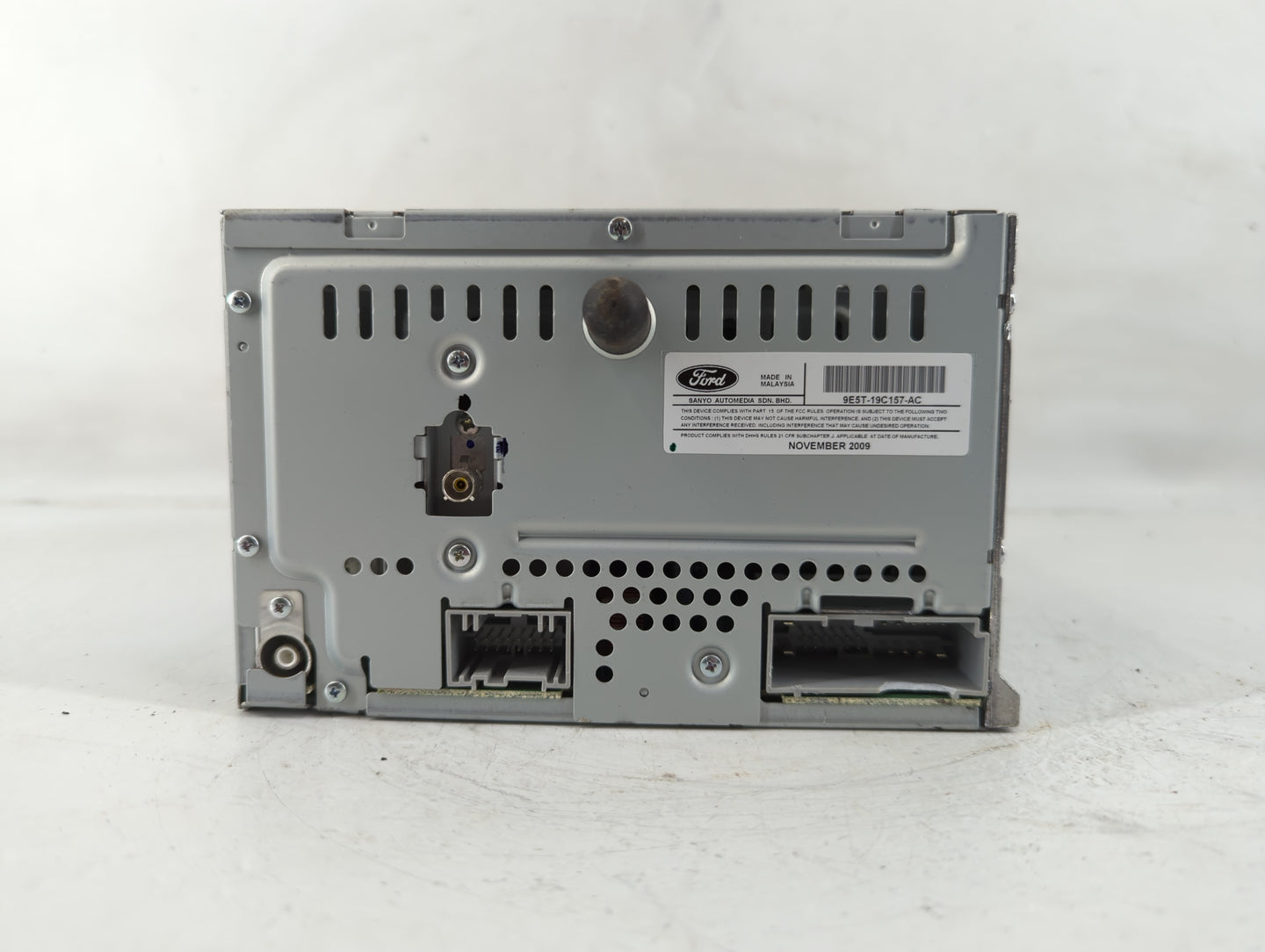 2010 Ford Fusion Radio AM FM Cd Player Receiver Replacement P/N:9E5T-19C157-AC Fits OEM Used Auto Parts - Oemusedautoparts1.