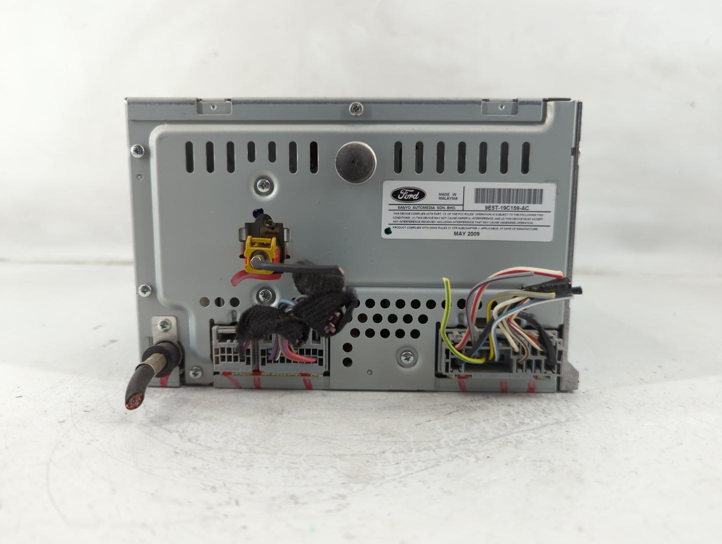 2010 Ford Fusion Radio AM FM Cd Player Receiver Replacement P/N:9E5T-19C159-AC Fits OEM Used Auto Parts - Oemusedautoparts1.