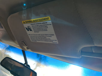 compare product 2010-2012 Ford Fusion Sun Visor Shade Replacement Passenger Right Mirror Fits Fits 2010 2011 2012 OEM Used Auto Parts