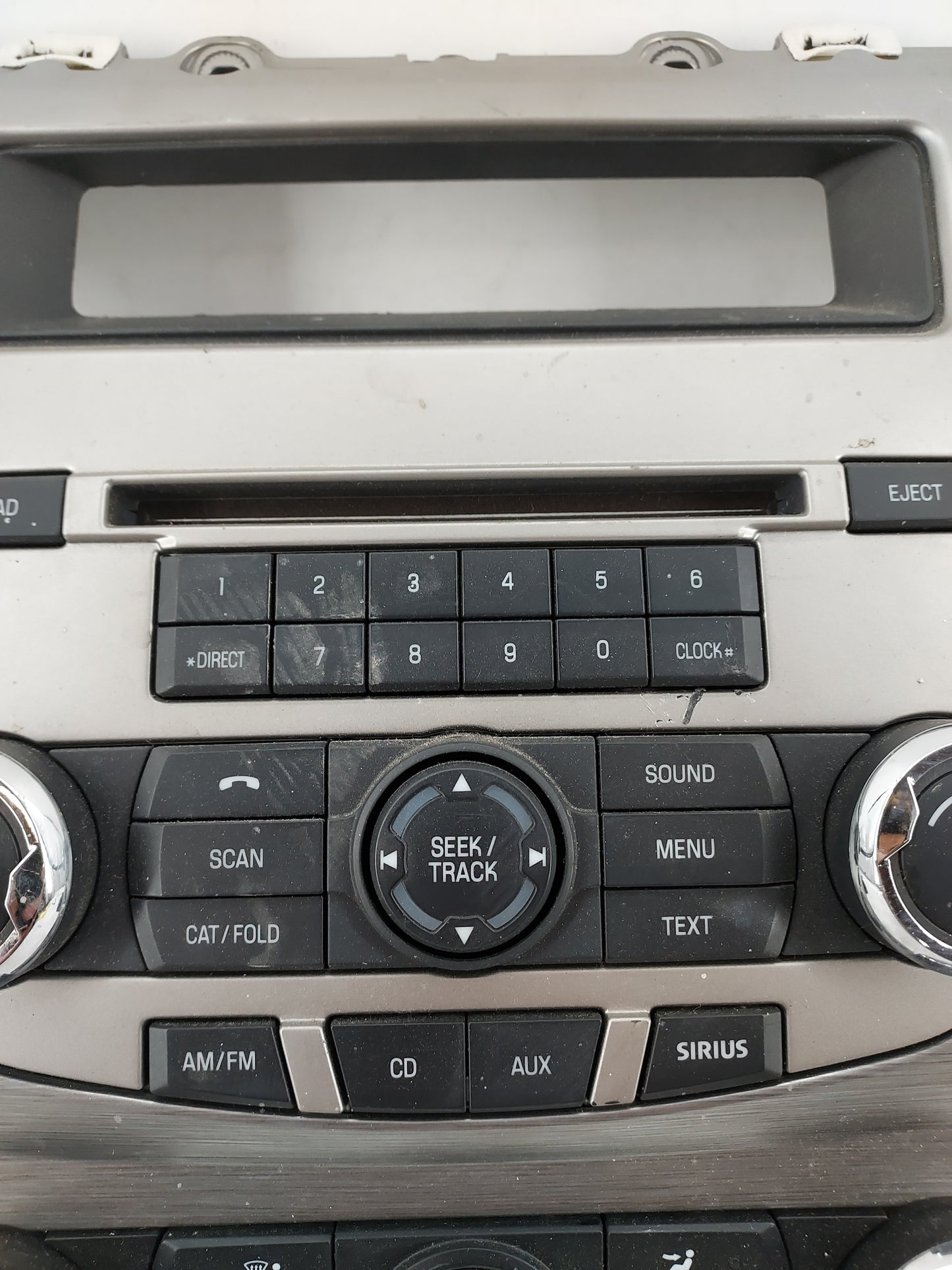2010 Ford Fusion Radio AM FM Cd Player Receiver Replacement P/N:9E5T-18A802-AC Fits OEM Used Auto Parts - Oemusedautoparts1.