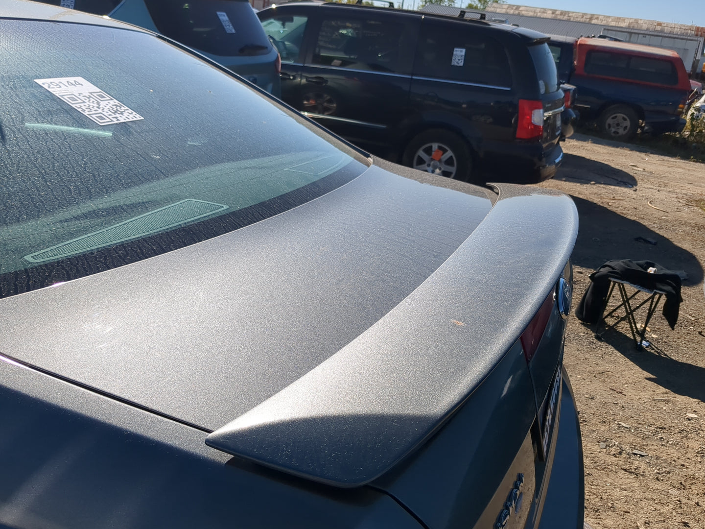 2010-2012 Ford Fusion Trunk/decklid/hatch/tailgate Oem 1180502 - Oemusedautoparts1.com