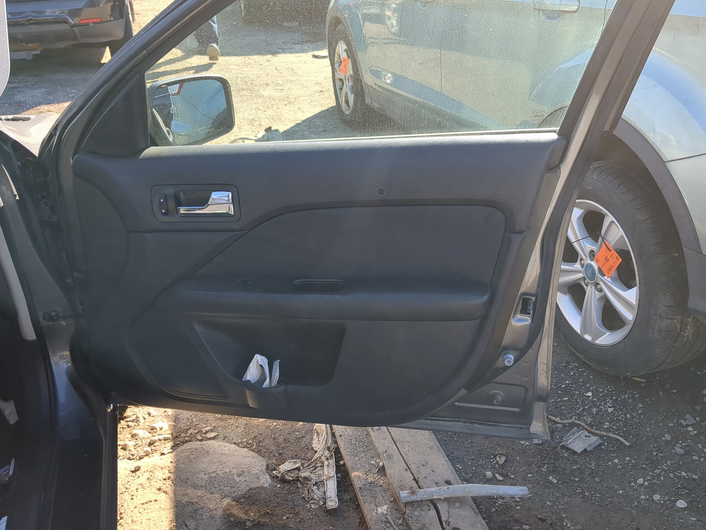 2010 Ford Fusion Front Right Passenger Interior Door Panel Trim 1180552 - Oemusedautoparts1.com