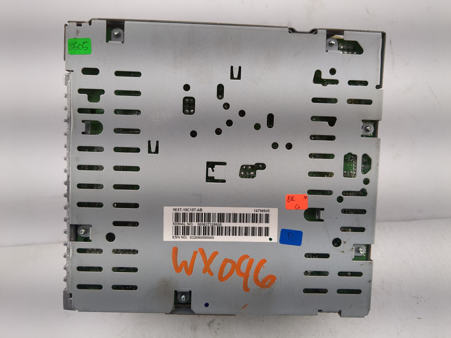 2010 Ford Fusion Radio AM FM Cd Player Receiver Replacement P/N:9E5T-19C157-AB Fits OEM Used Auto Parts - Oemusedautoparts1.