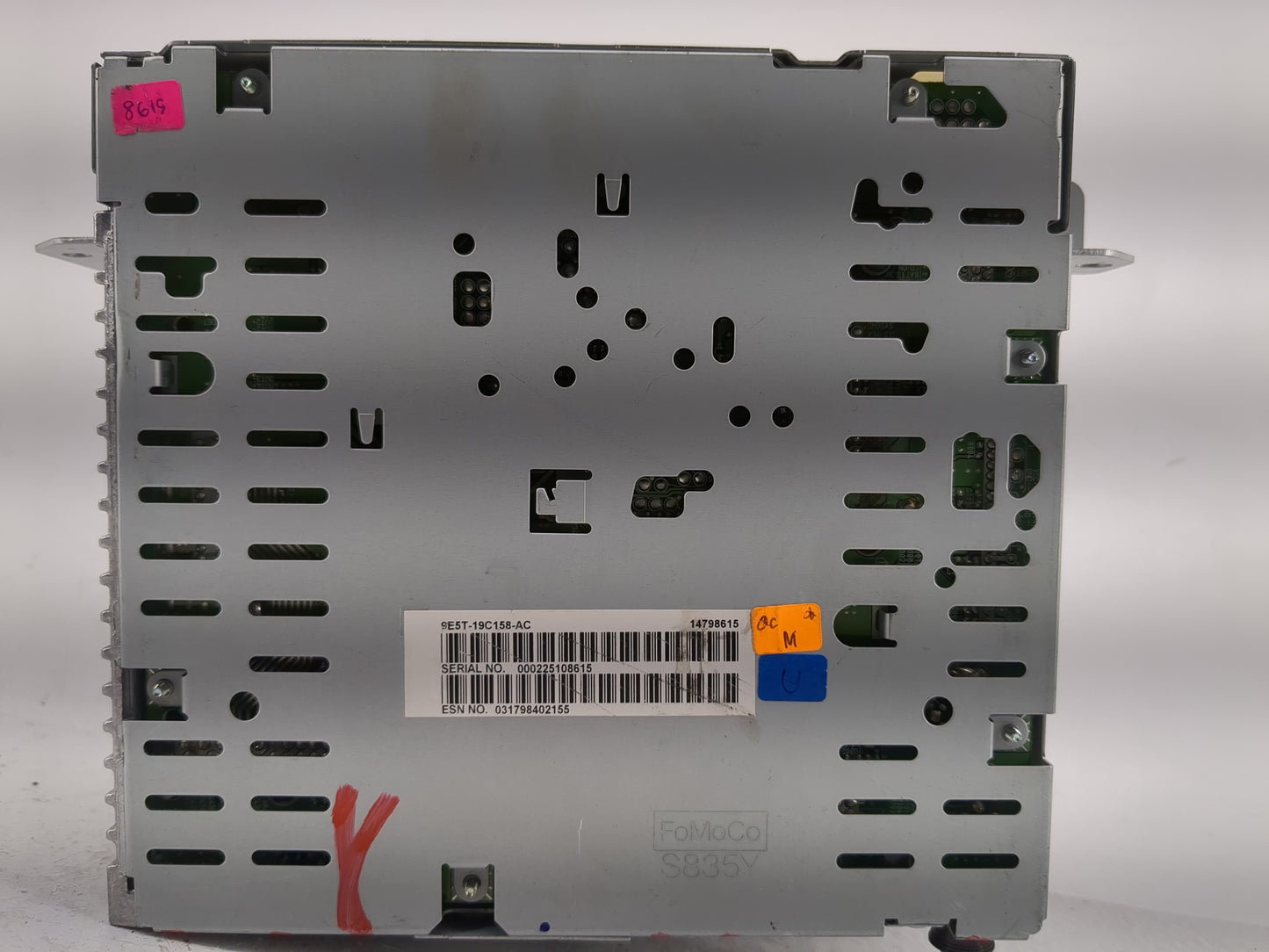 2010 Ford Fusion Radio AM FM Cd Player Receiver Replacement P/N:9E5T-19C158-AC Fits OEM Used Auto Parts - Oemusedautoparts1.