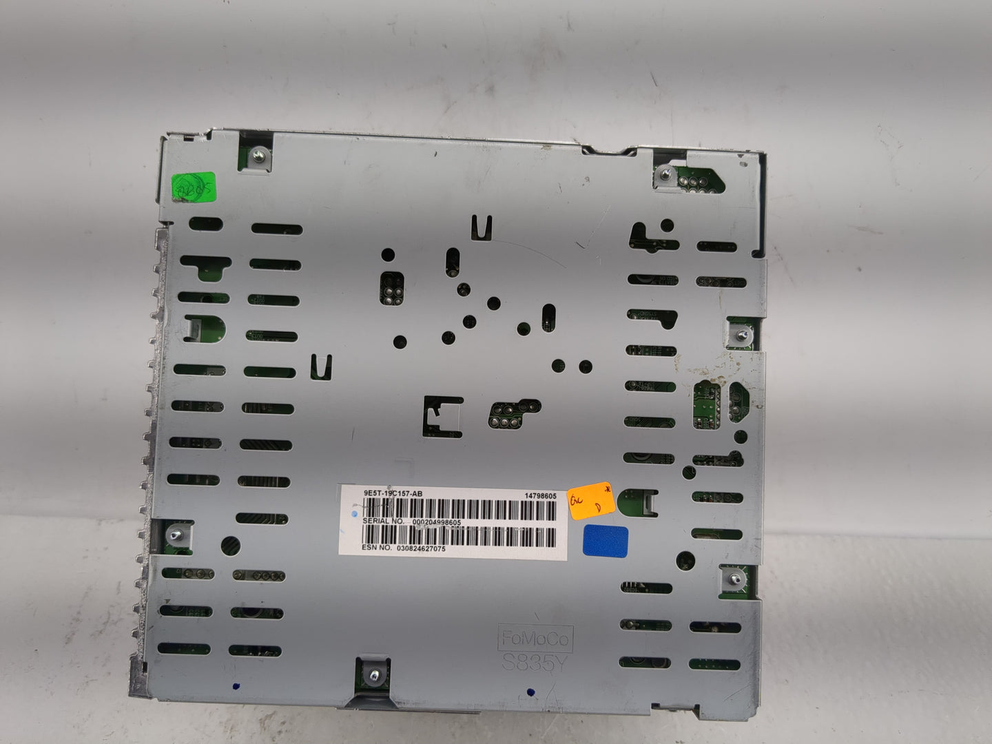 2010 Ford Fusion Radio AM FM Cd Player Receiver Replacement P/N:9E5T-19C157-AB Fits OEM Used Auto Parts - Oemusedautoparts1.