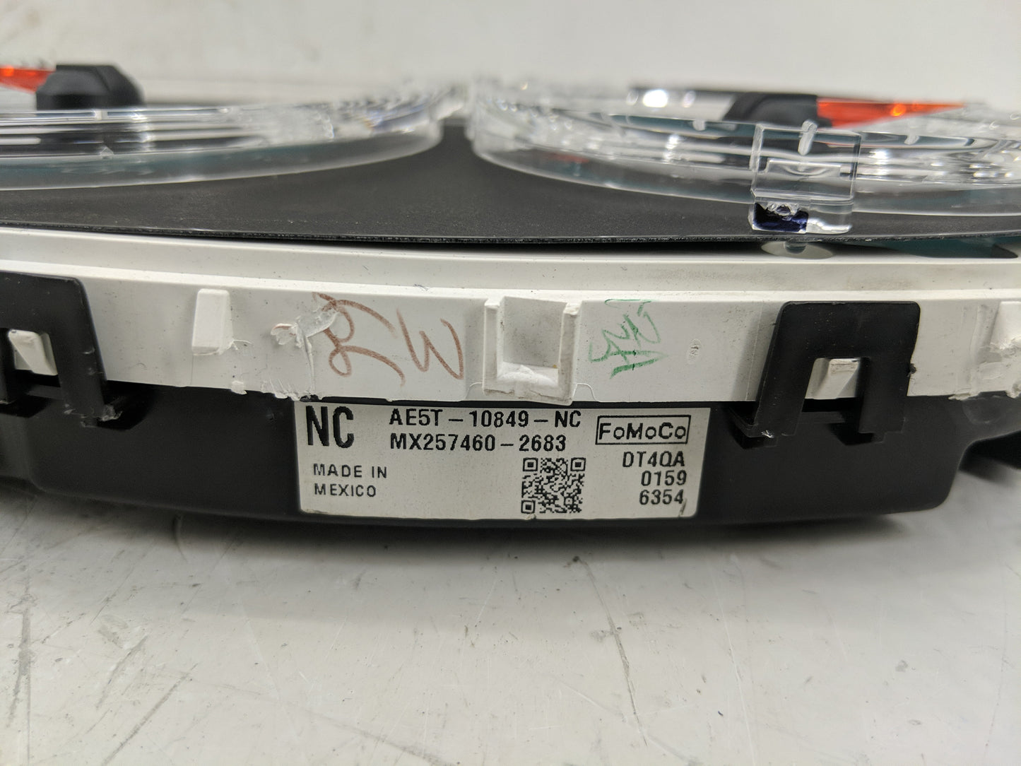 2010 Ford Fusion Instrument Cluster Speedometer Gauges P/N:AE5T-10849-NC Fits OEM Used Auto Parts - Oemusedautoparts1.com
