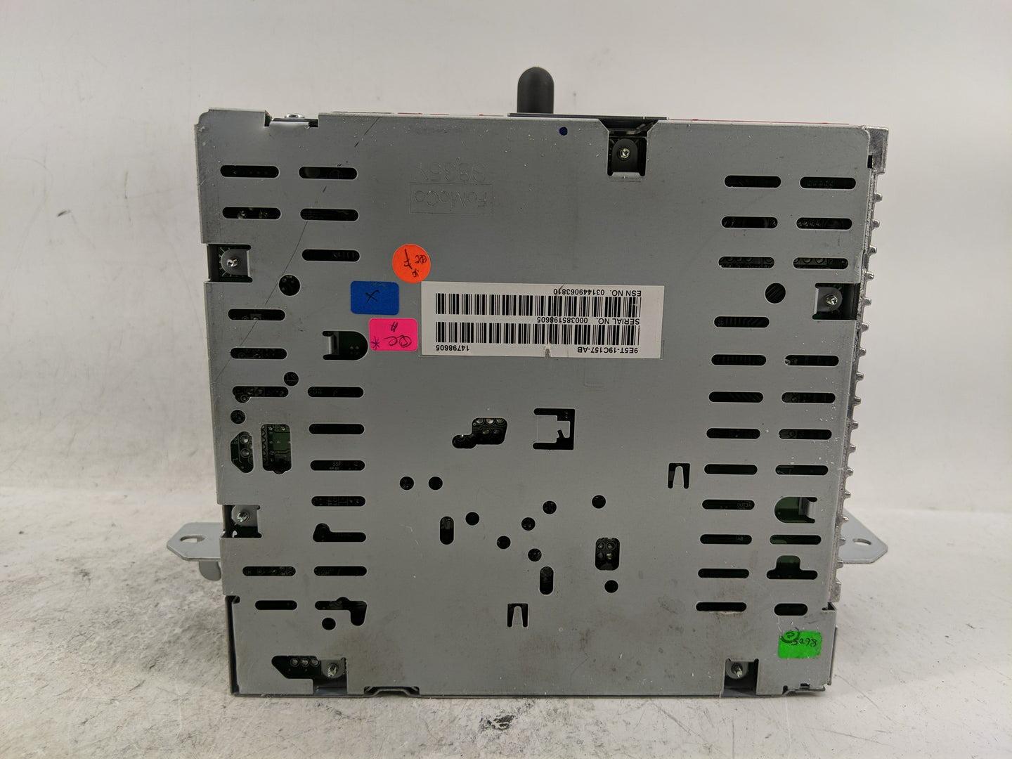 2010 Ford Fusion Radio AM FM Cd Player Receiver Replacement P/N:9E5T-19C157-AB Fits OEM Used Auto Parts - Oemusedautoparts1.
