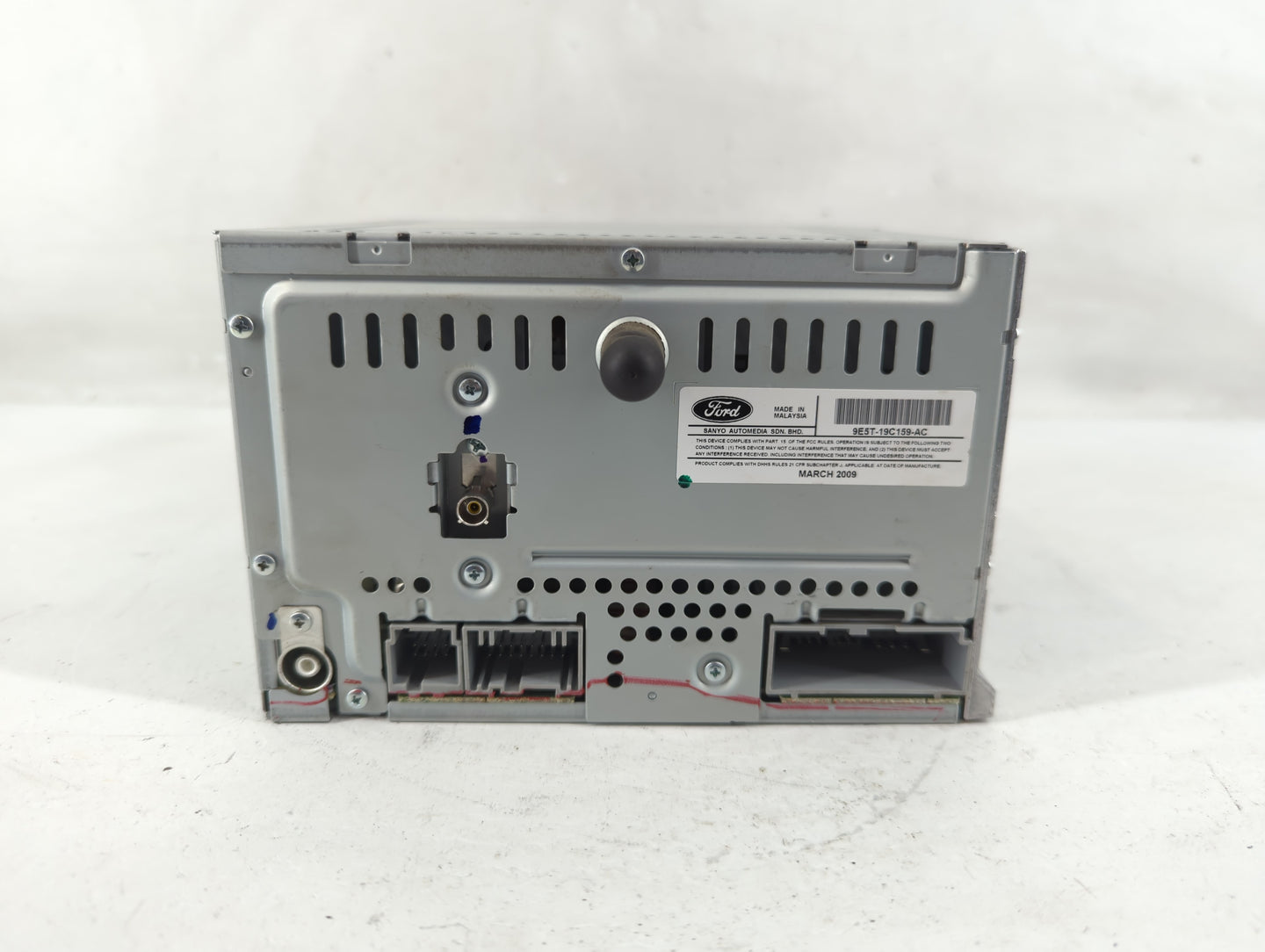 2010 Ford Fusion Radio AM FM Cd Player Receiver Replacement P/N:9E5T-19C159-AC Fits OEM Used Auto Parts - Oemusedautoparts1.