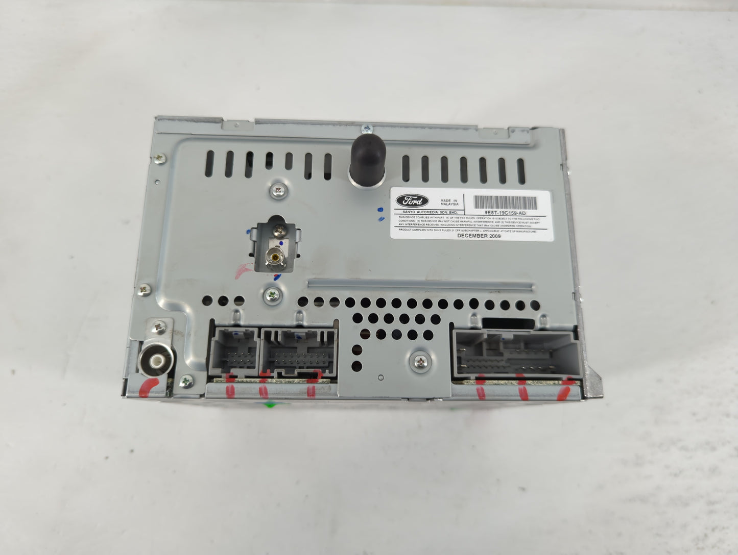 2010 Ford Fusion Radio AM FM Cd Player Receiver Replacement P/N:9E5T-19C159-AD Fits OEM Used Auto Parts - Oemusedautoparts1.