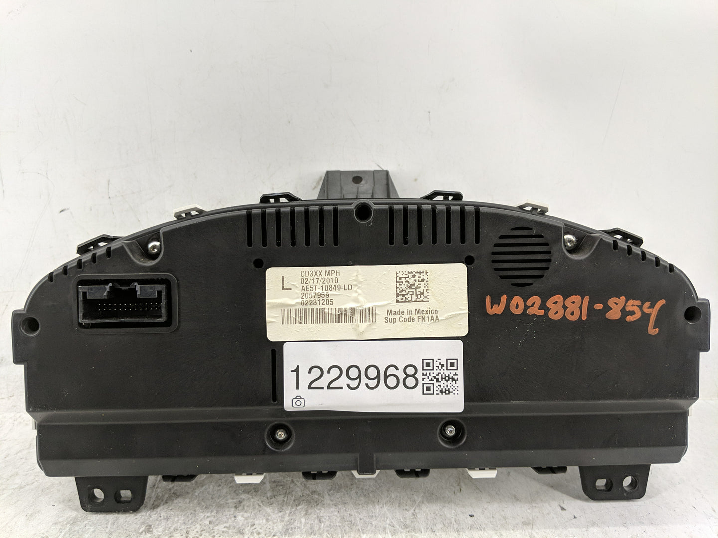 2010 Ford Fusion Instrument Cluster Speedometer Gauges Fits OEM Used Auto Parts - Oemusedautoparts1.com