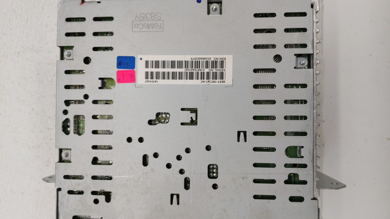 2010 Ford Fusion Radio AM FM Cd Player Receiver Replacement P/N:9E5T-19C107-AC Fits OEM Used Auto Parts - Oemusedautoparts1.