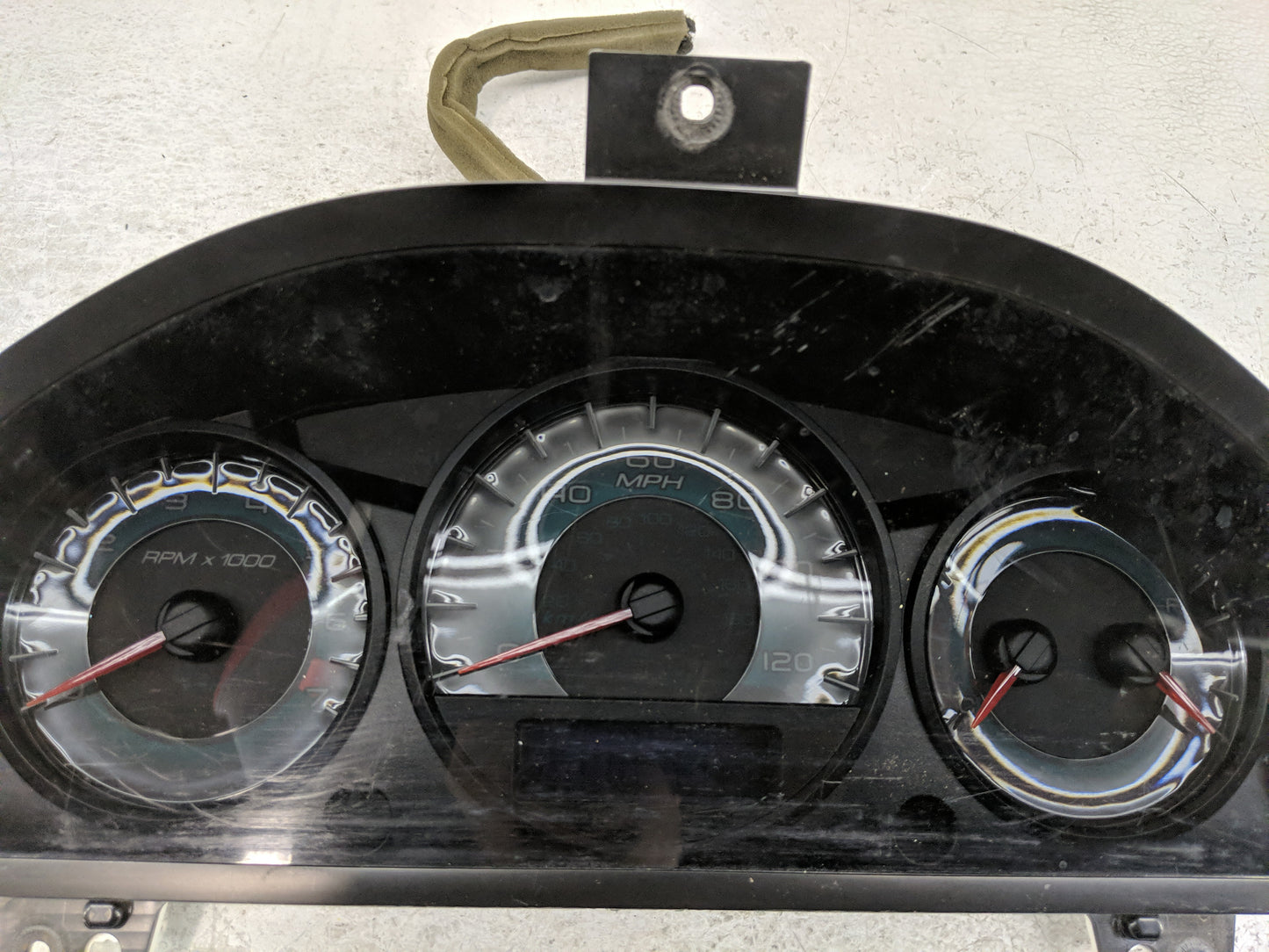 2010 Ford Fusion Instrument Cluster Speedometer Gauges P/N:AE5T-10849-RC Fits OEM Used Auto Parts - Oemusedautoparts1.com
