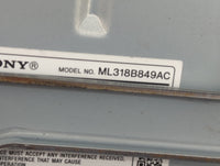 2010 Ford Fusion Radio AM FM Cd Player Receiver Replacement P/N:AL3T-18B849-AB Fits OEM Used Auto Parts - Oemusedautoparts1.