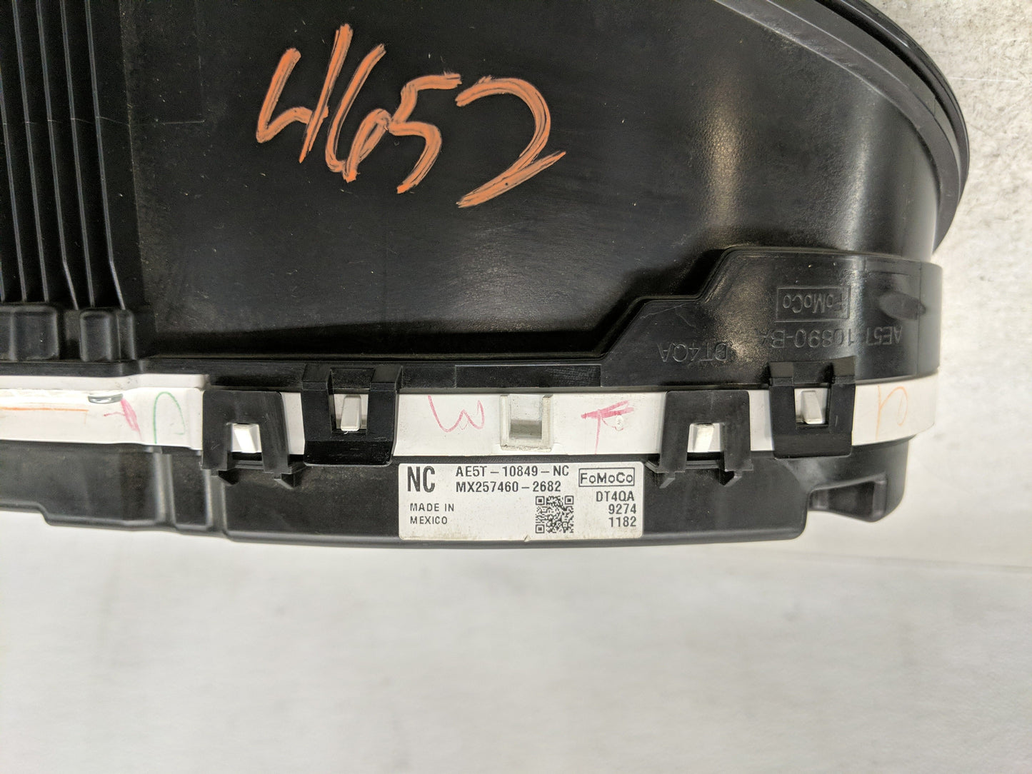 2010 Ford Fusion Instrument Cluster Speedometer Gauges P/N:AE5T-10849-NC Fits OEM Used Auto Parts - Oemusedautoparts1.com
