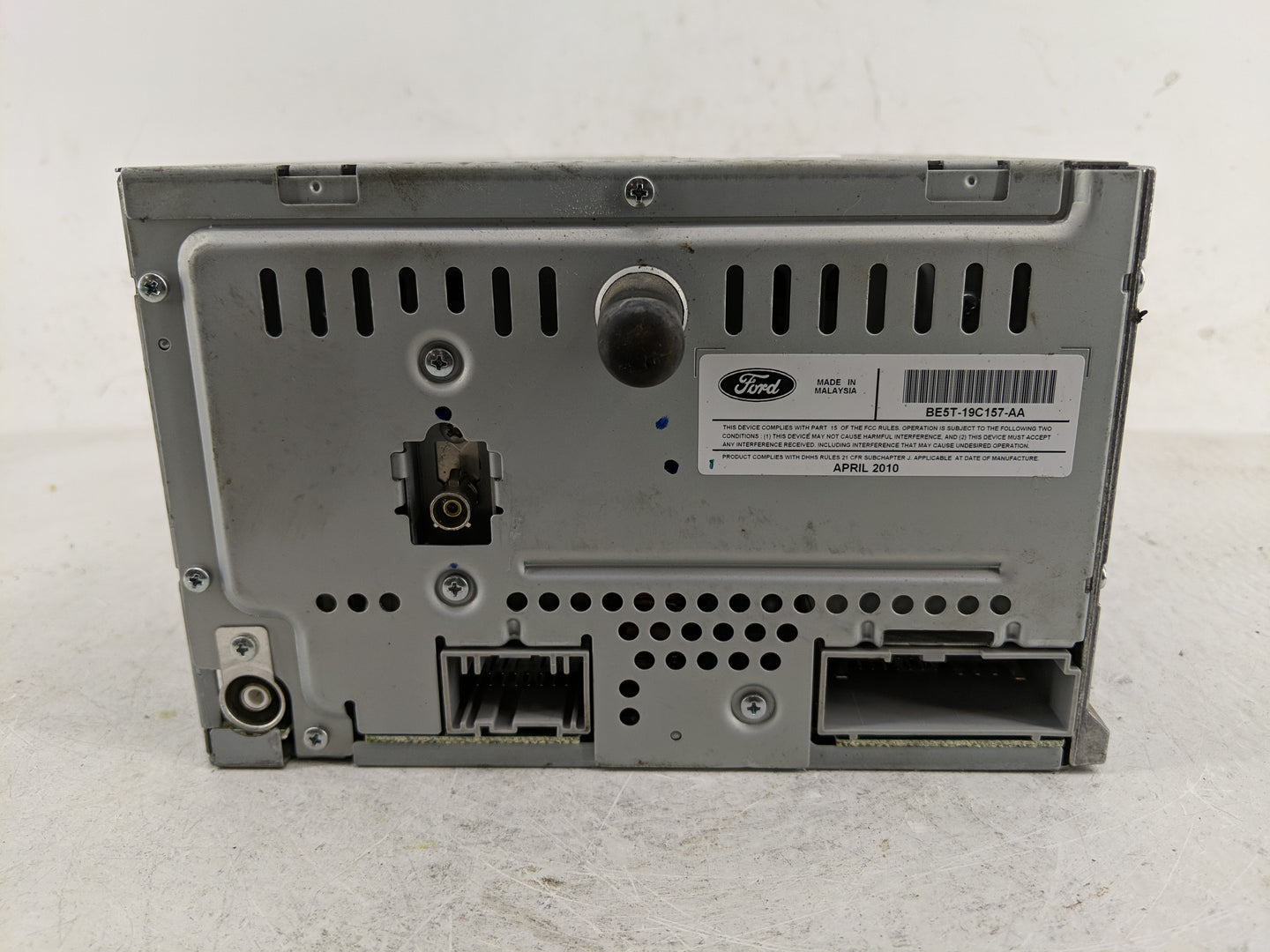 2010 Ford Fusion Radio AM FM Cd Player Receiver Replacement P/N:BE5T-19C157-AA Fits OEM Used Auto Parts - Oemusedautoparts1.