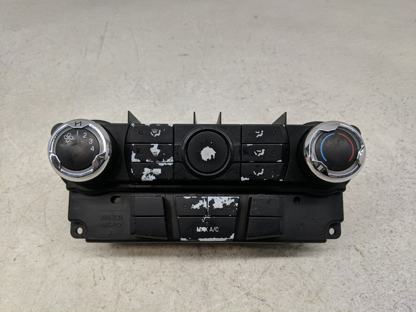 2010-2012 Ford Fusion Climate Control Module Temperature AC/Heater Replacement P/N:9E5H-19980-AT 28264785 Fits Fits 2010 201