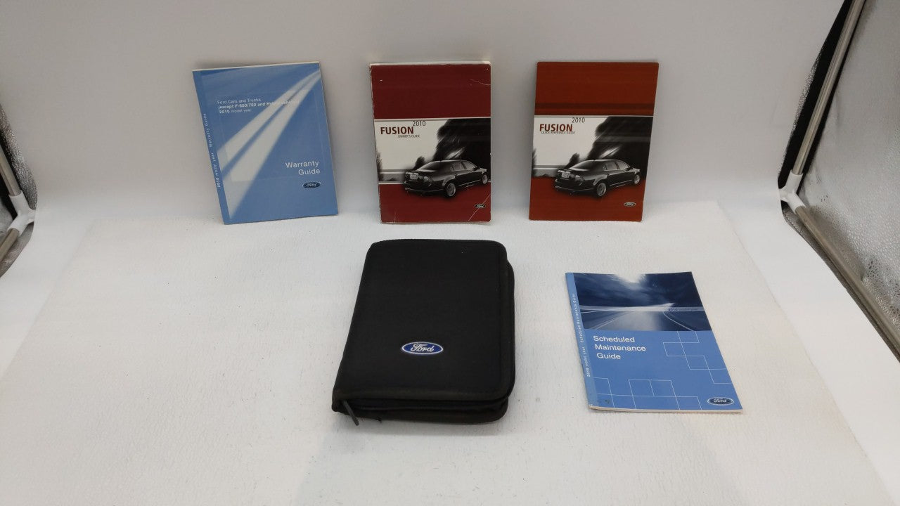 2010 Ford Fusion Owners Manual Book Guide OEM Used Auto Parts - Oemusedautoparts1.com