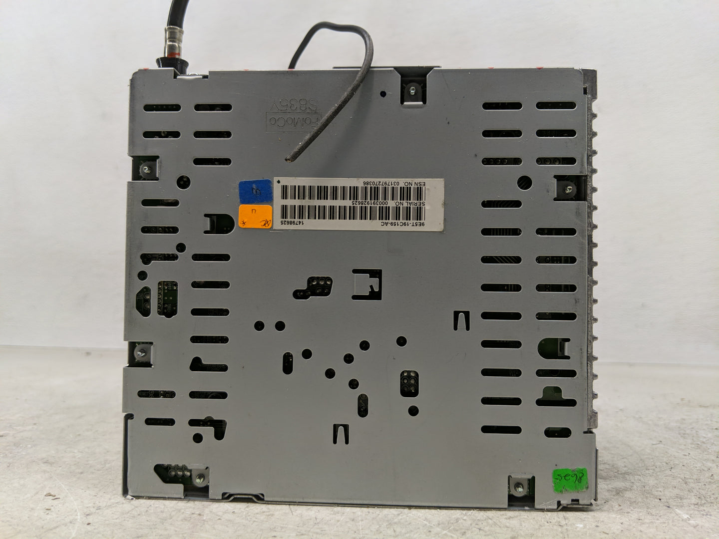 2010 Ford Fusion Radio AM FM Cd Player Receiver Replacement P/N:9E5T-19C159-AC Fits OEM Used Auto Parts - Oemusedautoparts1.