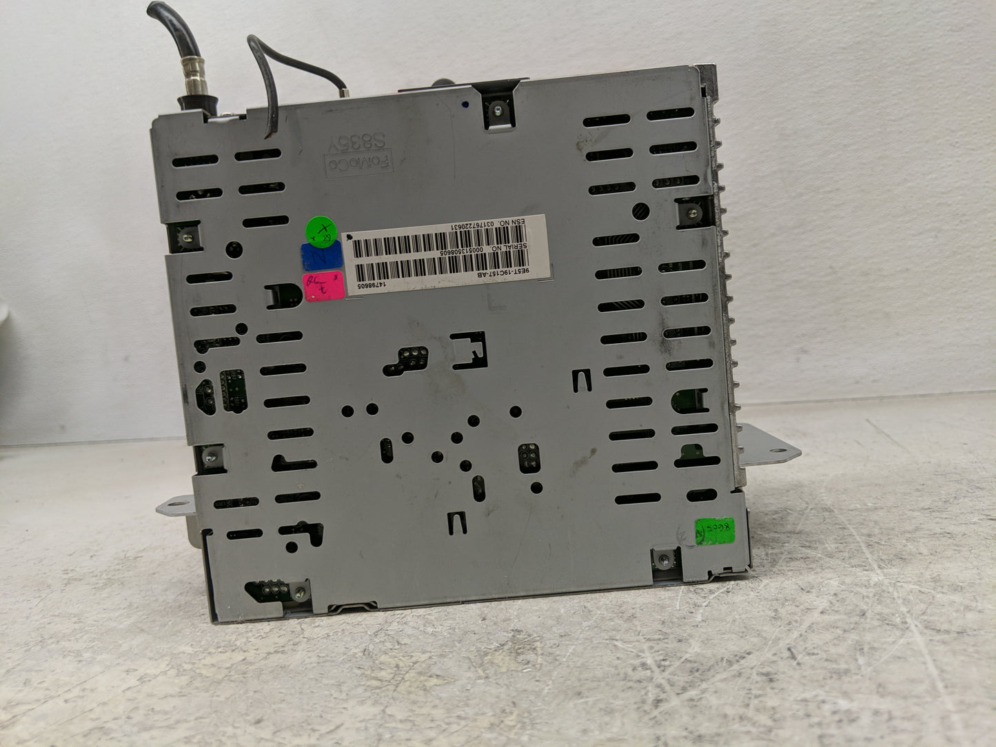 2010 Ford Fusion Radio AM FM Cd Player Receiver Replacement P/N:9E5T-19C157-AB Fits OEM Used Auto Parts - Oemusedautoparts1.