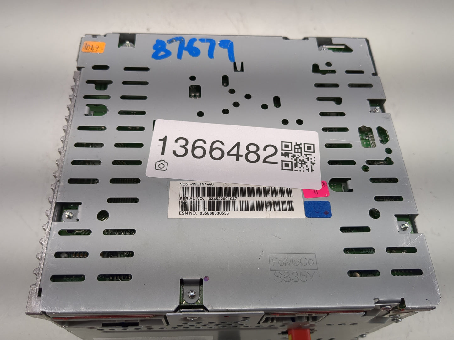 2010 Ford Fusion Radio AM FM Cd Player Receiver Replacement P/N:9E5T-19C157-AC Fits OEM Used Auto Parts - Oemusedautoparts1.