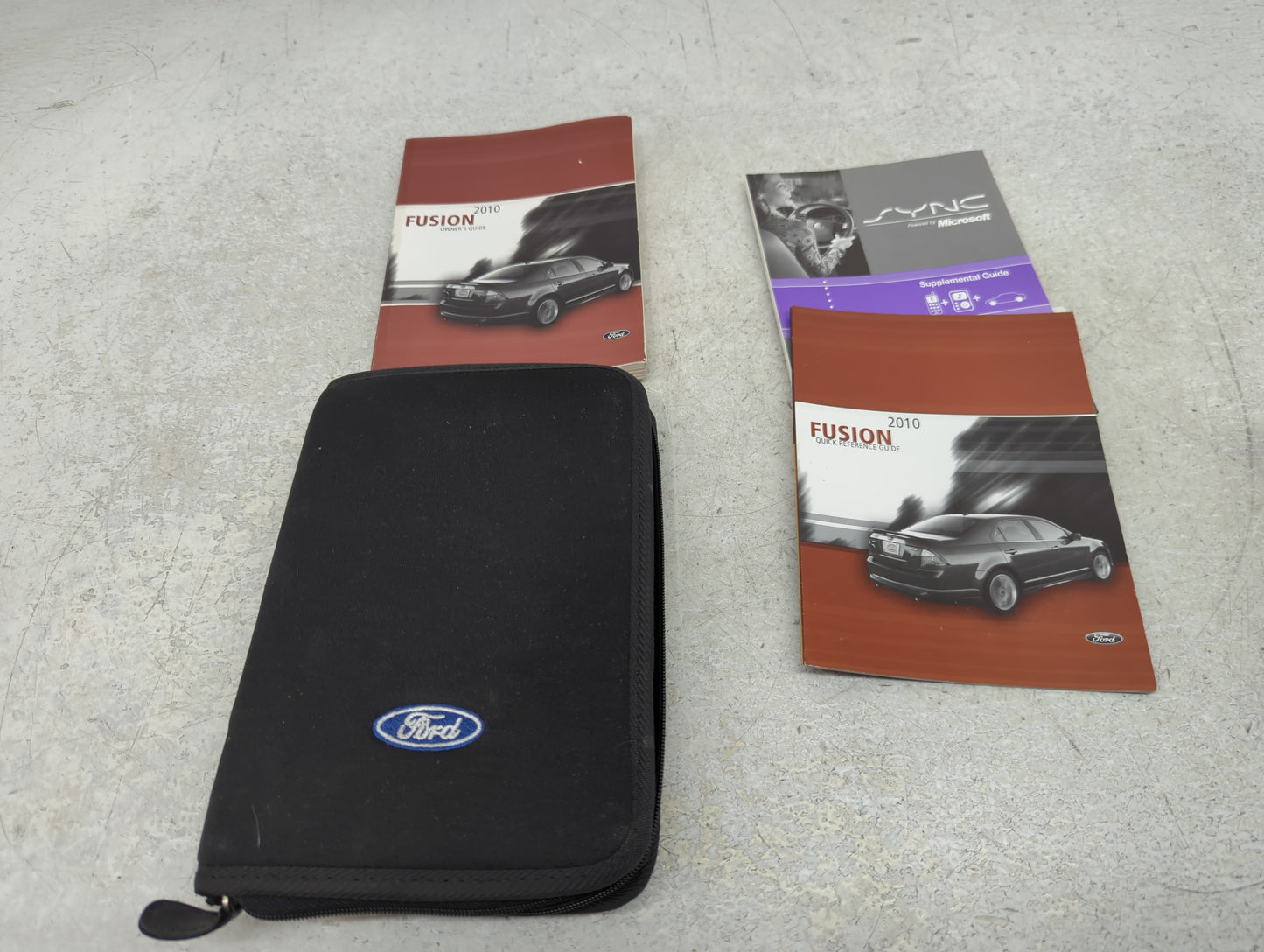 2010 Ford Fusion Owners Manual Book Guide P/N:AE5J-19A321-AB OEM Used Auto Parts - Oemusedautoparts1.com