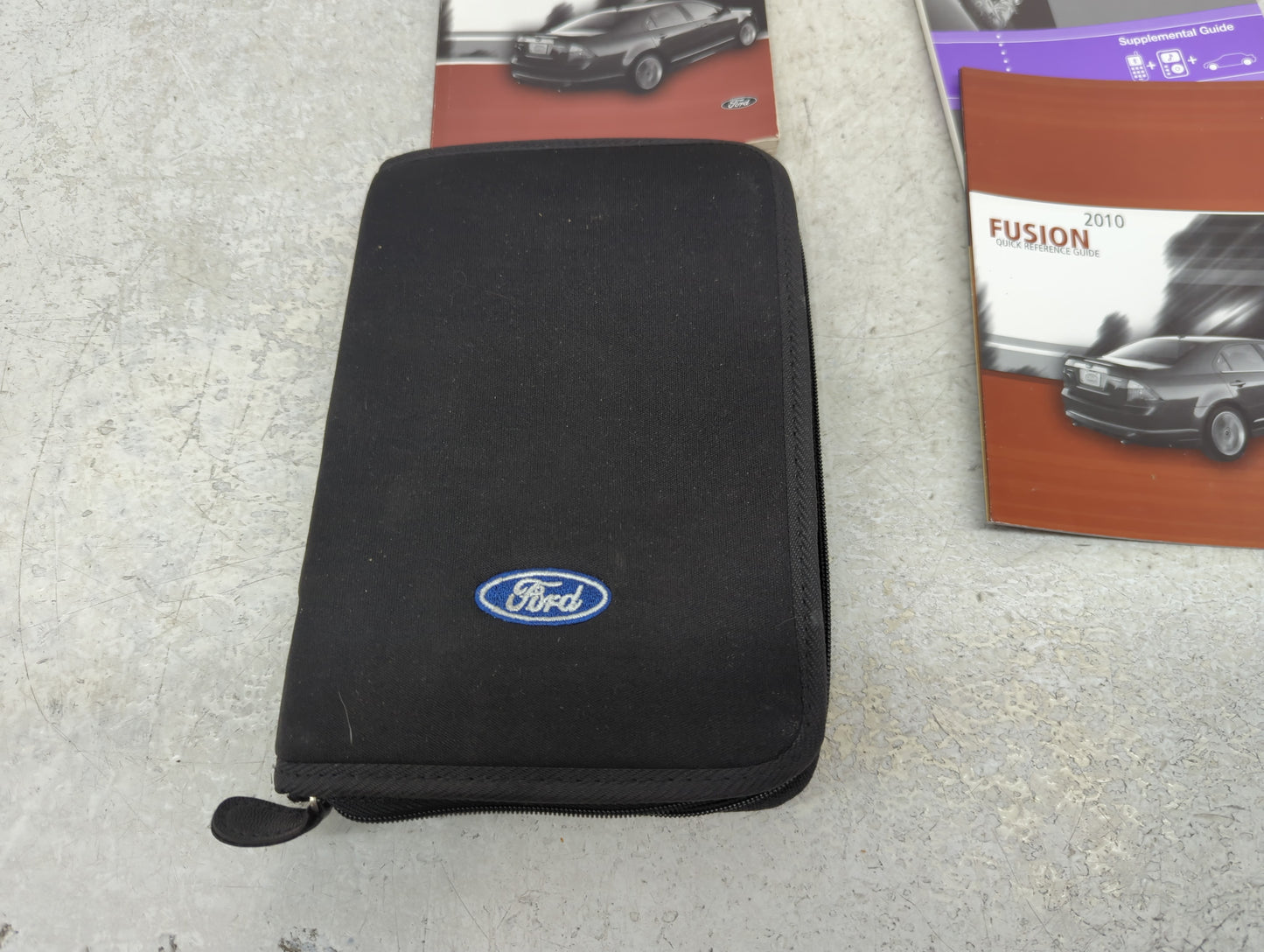 2010 Ford Fusion Owners Manual Book Guide P/N:AE5J-19A321-AB OEM Used Auto Parts - Oemusedautoparts1.com