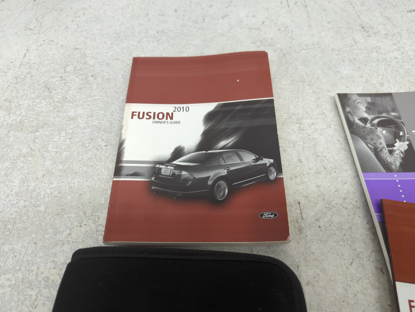 2010 Ford Fusion Owners Manual Book Guide P/N:AE5J-19A321-AB OEM Used Auto Parts - Oemusedautoparts1.com