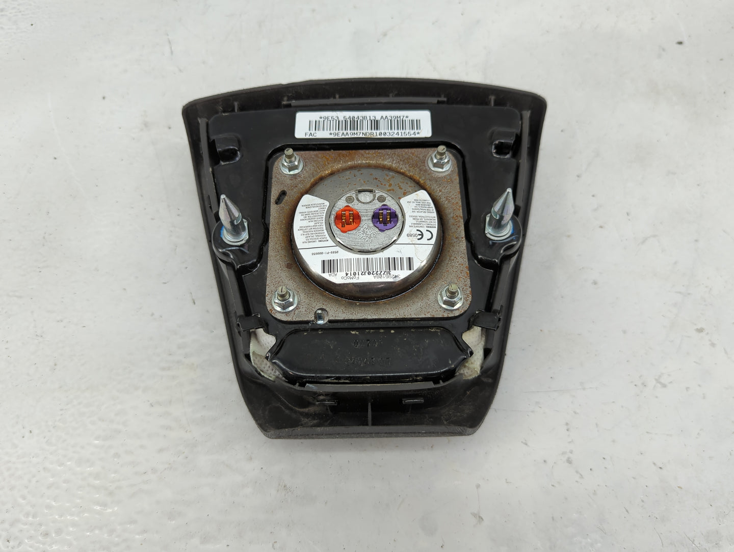 2010-2012 Ford Fusion Air Bag Driver Left Steering Wheel Mounted Fits Fits 2010 2011 2012 OEM Used Auto Parts - Oemusedautop