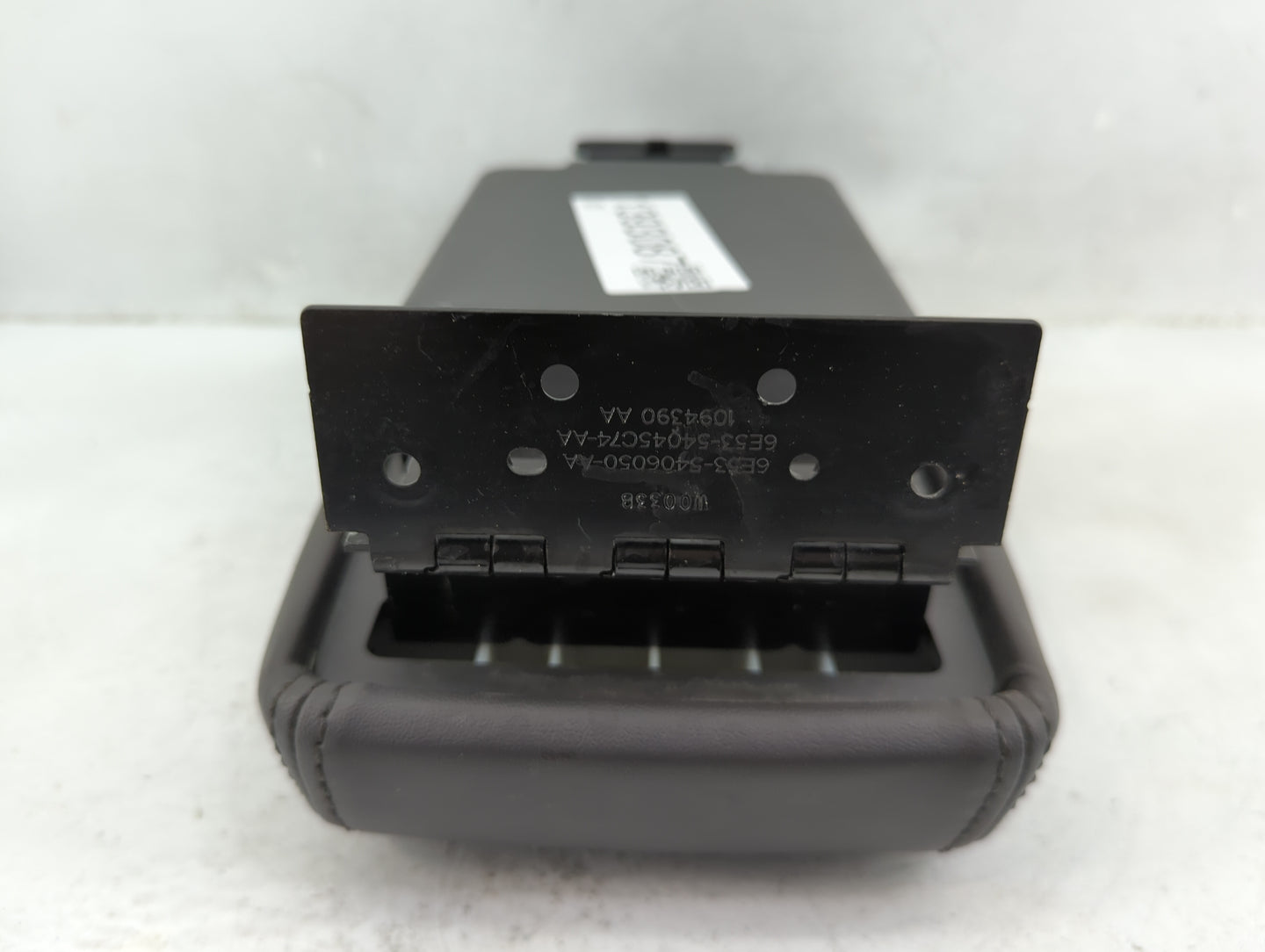 2010 Ford Fusion Center Console Armrest Cover Lid Fits OEM Used Auto Parts - Oemusedautoparts1.com