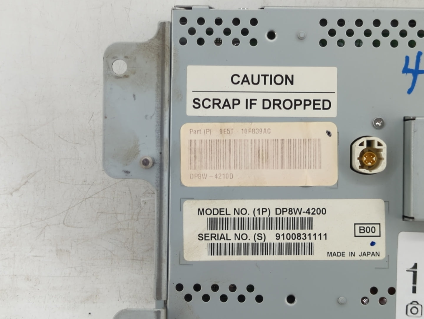 2010-2010 Ford Fusion Information Display Screen - Oemusedautoparts1.com
