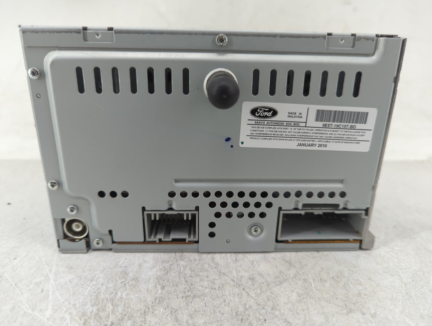 2010 Ford Fusion Radio AM FM Cd Player Receiver Replacement P/N:9E5T-19C107-BD Fits OEM Used Auto Parts - Oemusedautoparts1.