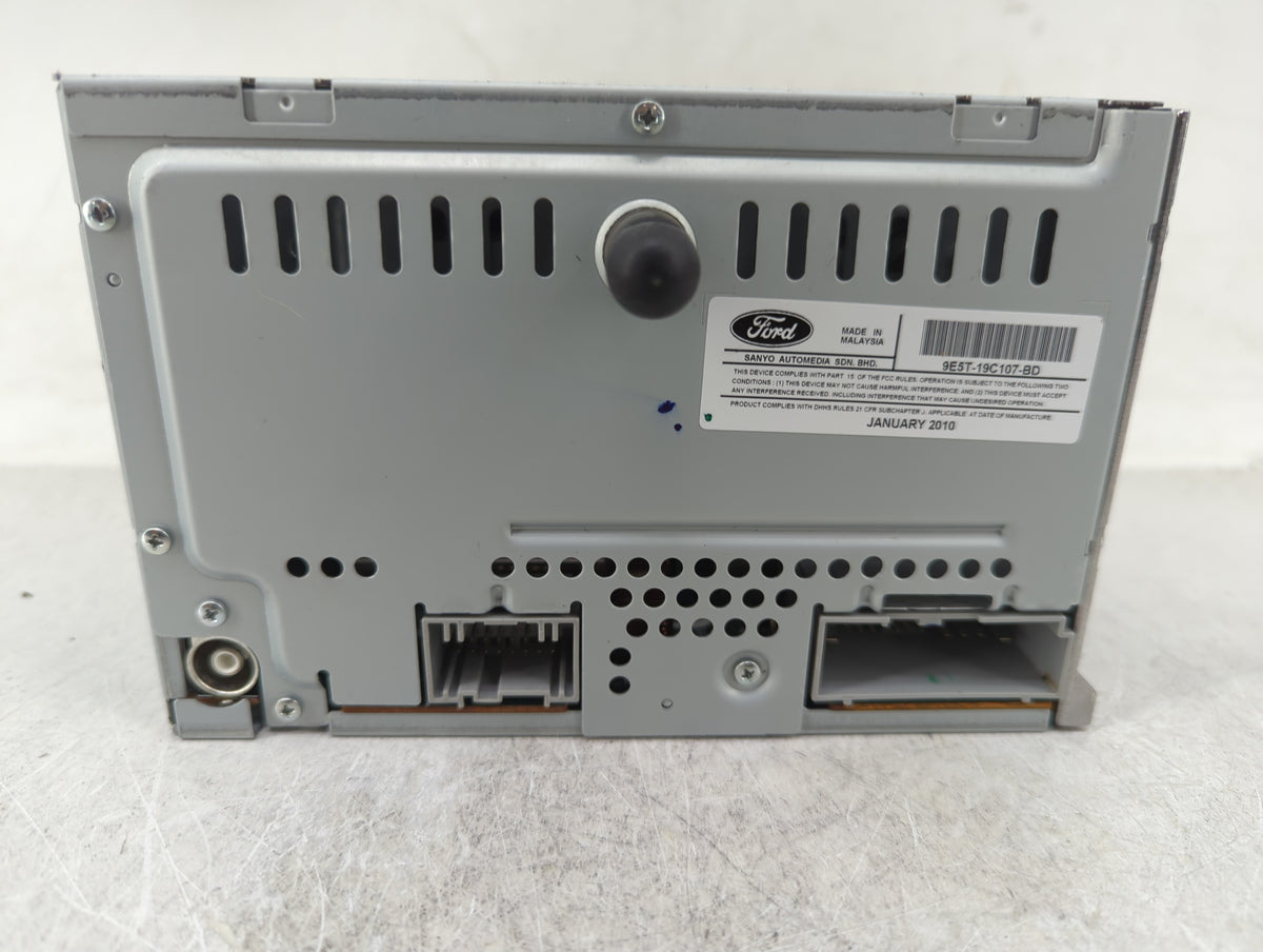 2010 Ford Fusion Radio AM FM Cd Player Receiver Replacement P/N:9E5T-19C107-BD OEM Used Auto Parts - Oemusedautoparts1.com