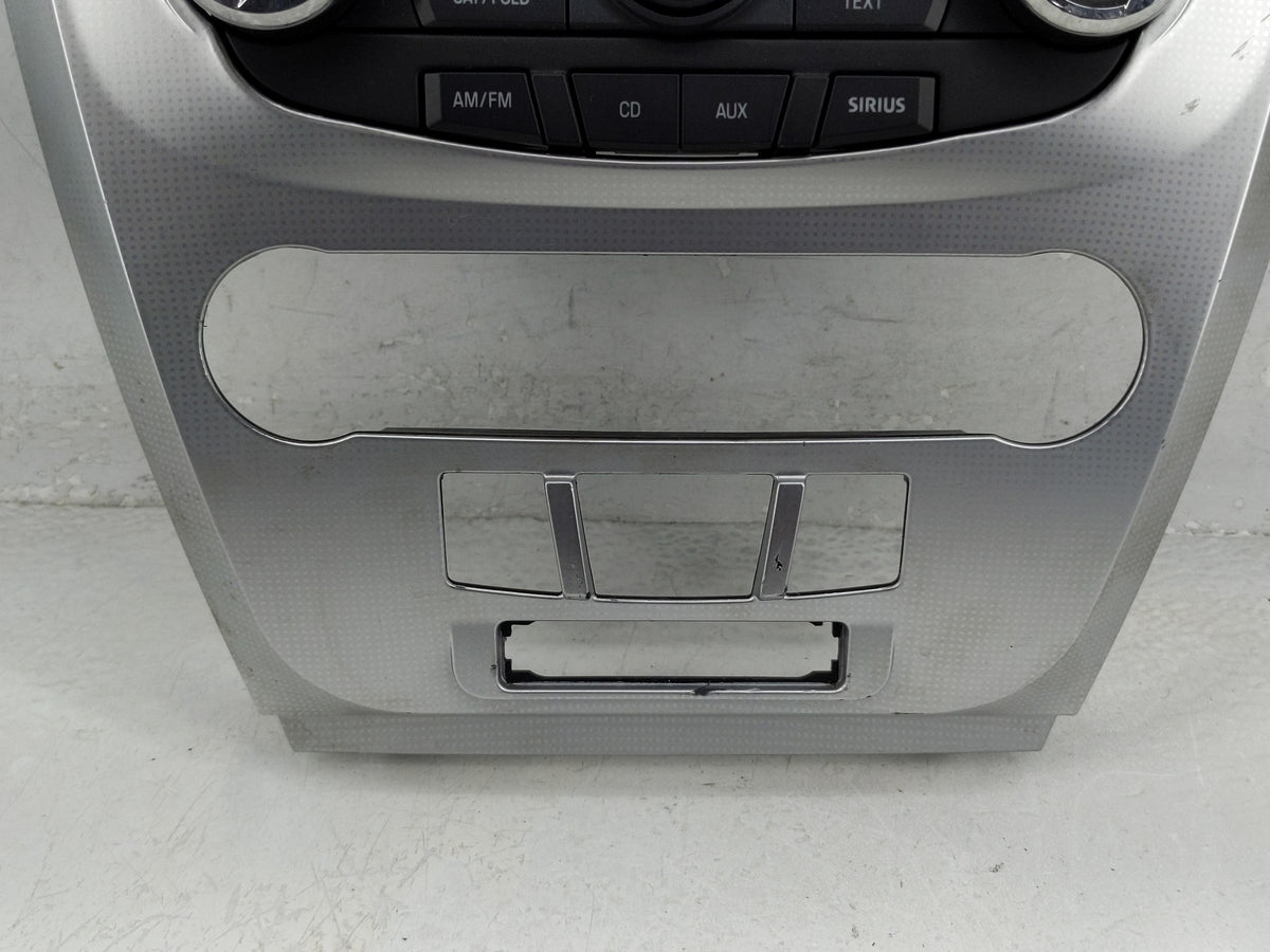 2010-2012 Ford Fusion Radio AM FM Cd Player Receiver Replacement Fits Fits 2010 2011 2012 OEM Used Auto Parts - Oemusedautop