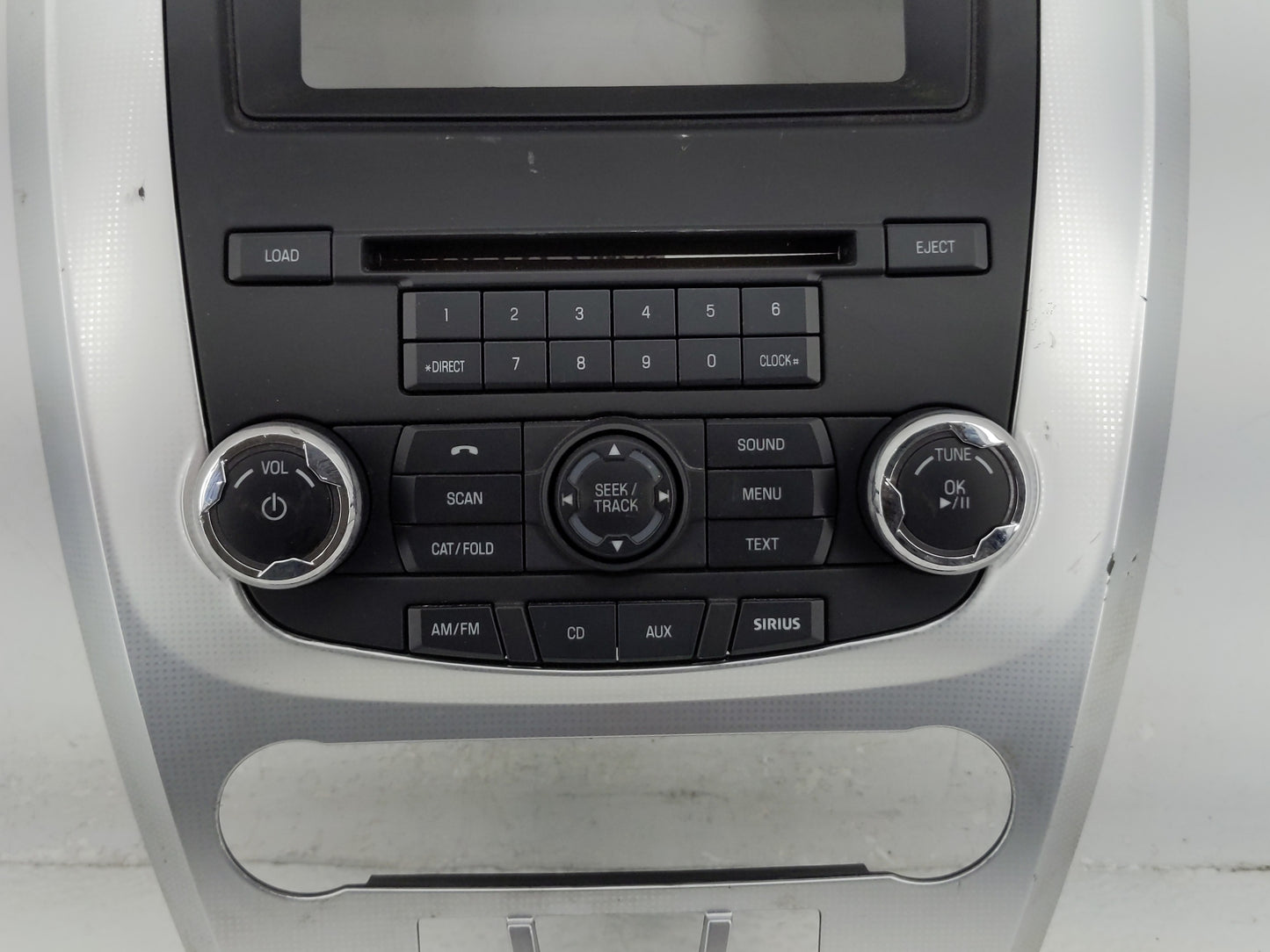 2010-2012 Ford Fusion Radio AM FM Cd Player Receiver Replacement Fits Fits 2010 2011 2012 OEM Used Auto Parts - Oemusedautop