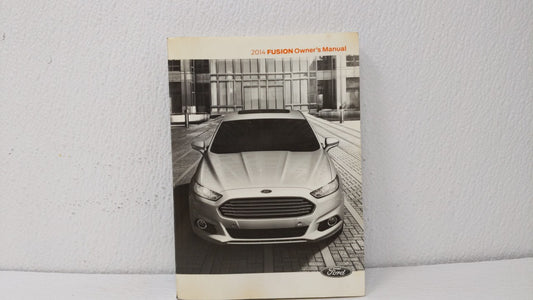 2010 Ford Fusion Owners Manual Book Guide OEM Used Auto Parts - Oemusedautoparts1.com